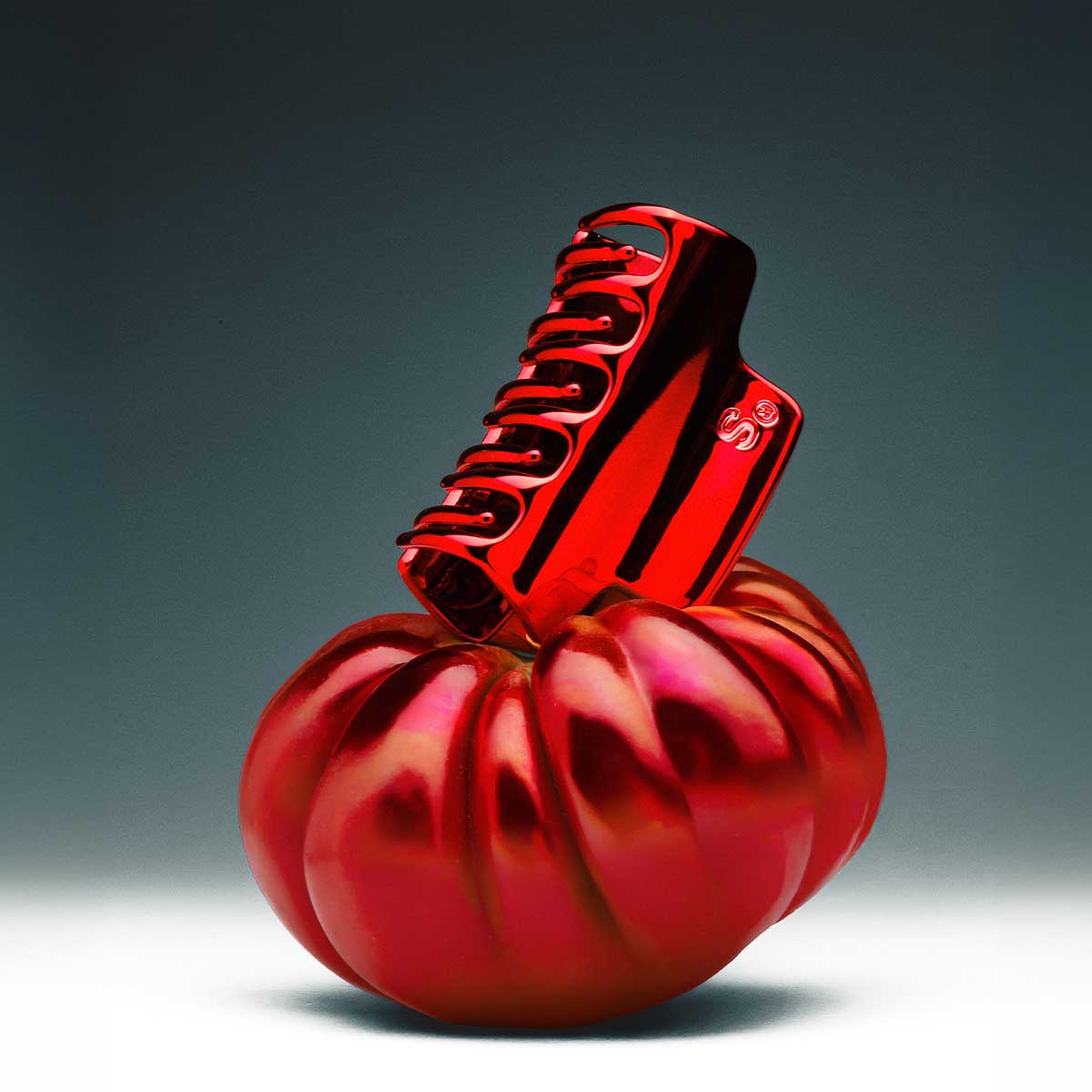 Металлическая заколка для волос Red Maxi