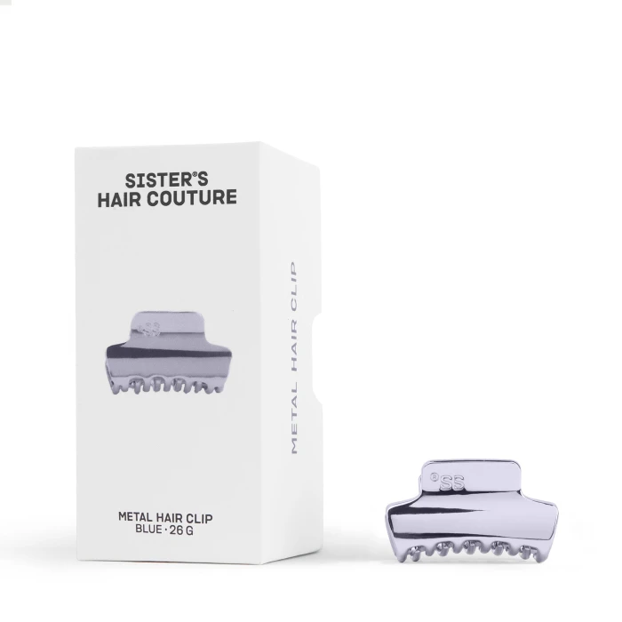 Металева заколка для волосся Blue