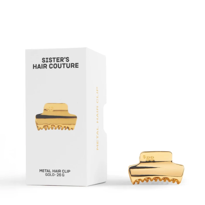 Металева заколка для волосся Gold