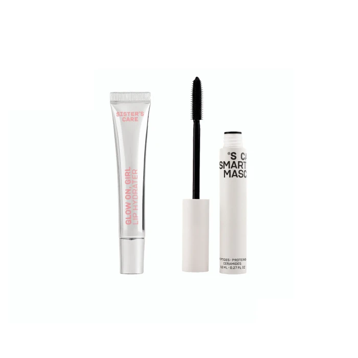 Бальзам для губ GLOW ON, GIRL , термотуш care mascara