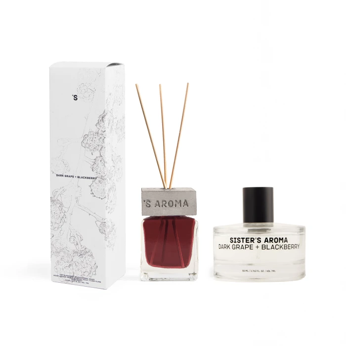 Подарунковий набір ЧОРНИЙ ВИНОГРАД + ОЖИНА