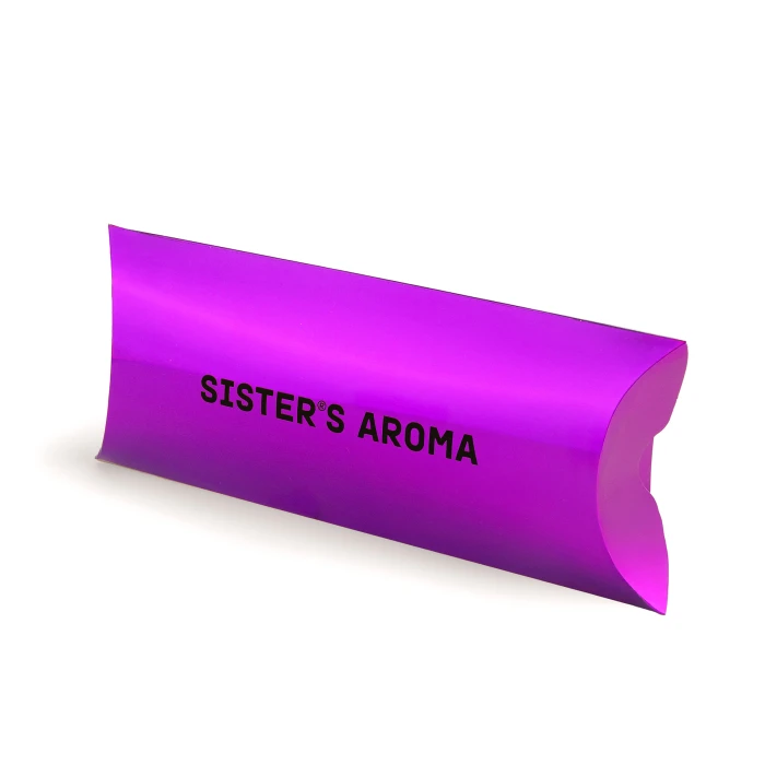 Коробка-туба подарункова, фіолетова глянцевий 24см х 19см