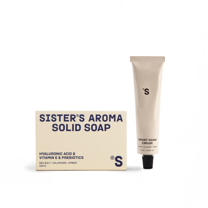 Подарунковий набір МИЛО + КРЕМ ДЛЯ РУК МОРСЬКА СІЛЬ