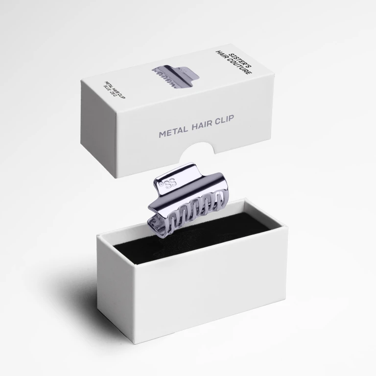 Металева заколка для волосся Blue