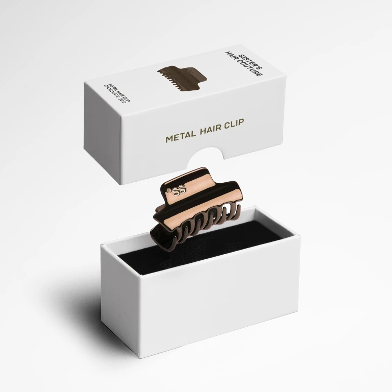 Металева заколка для волосся Chocolate