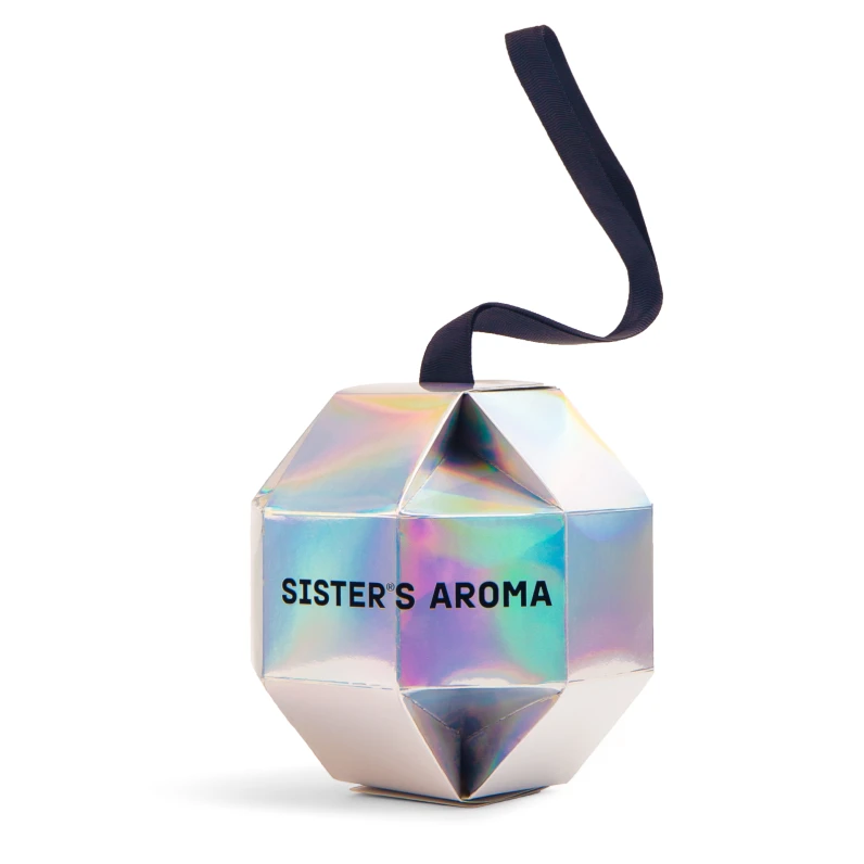 Коробка-куля голографічна 18х18х20