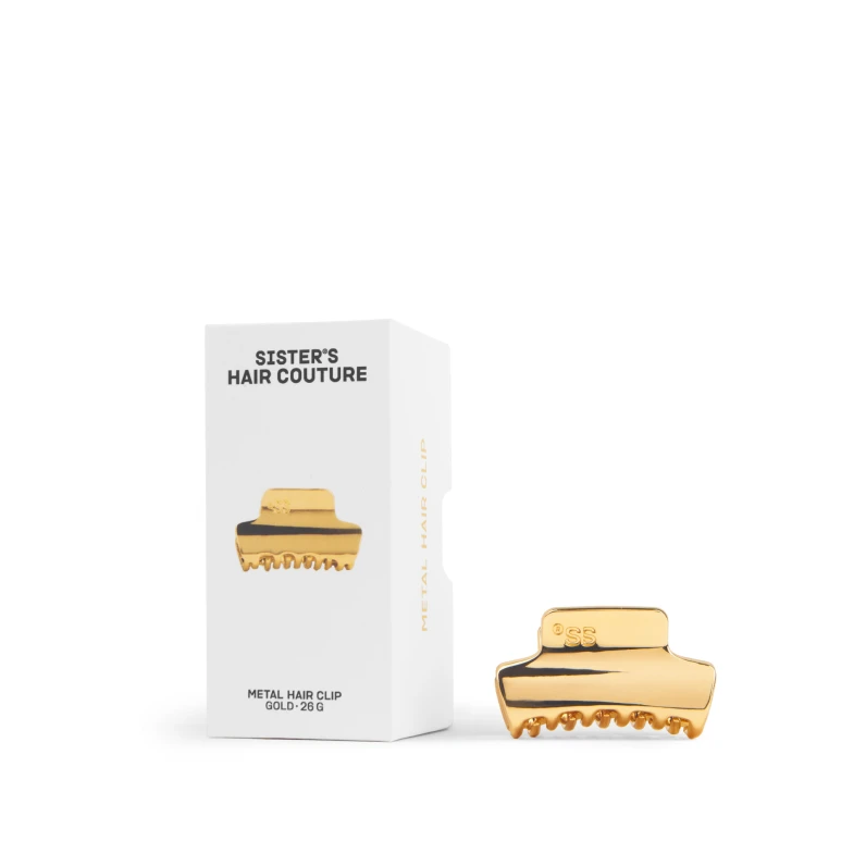 Металева заколка для волосся Gold