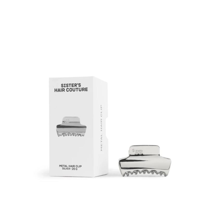 Металева заколка для волосся Silver