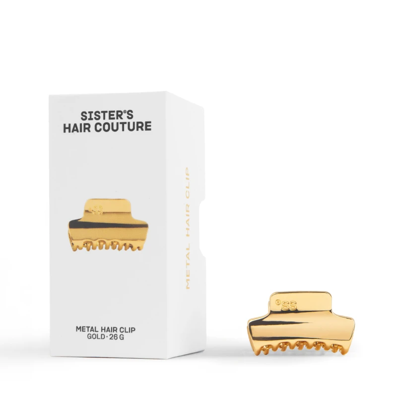 Металева заколка для волосся Gold