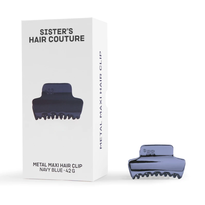 Металева заколка для волосся Navy Blue Maxi