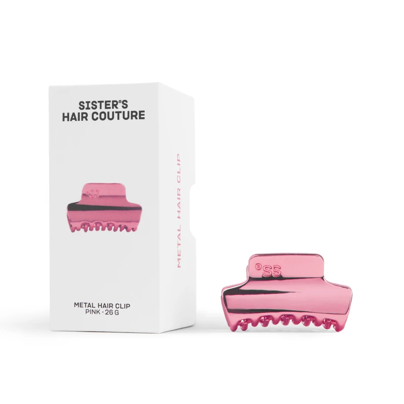 Металева заколка для волосся Pink