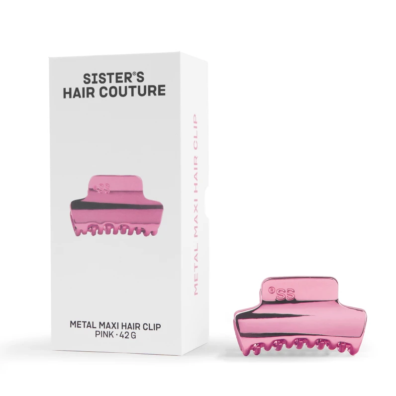 Металічна заколка для волосся Pink Maxi