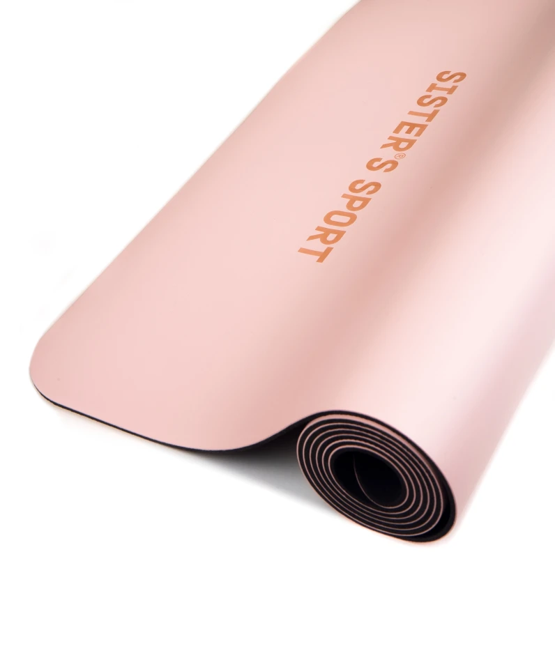 Килимок для йоги | Peony pink - пудровий