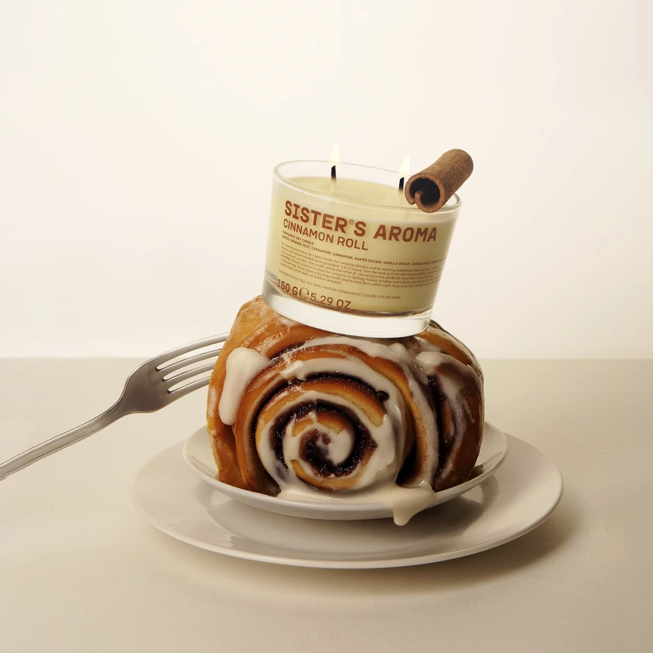 Ароматическая свечка CINNAMON ROLL