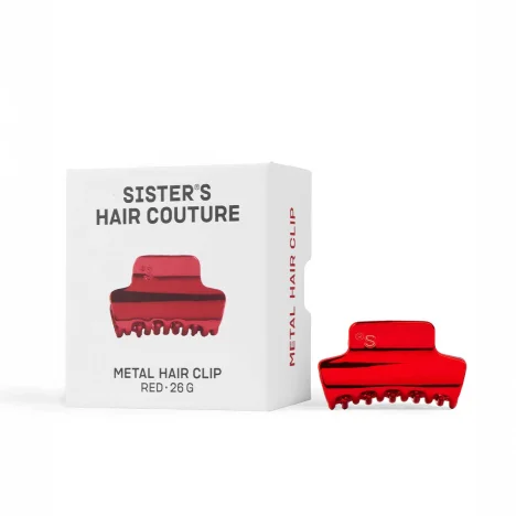 Металева заколка для волосся Red