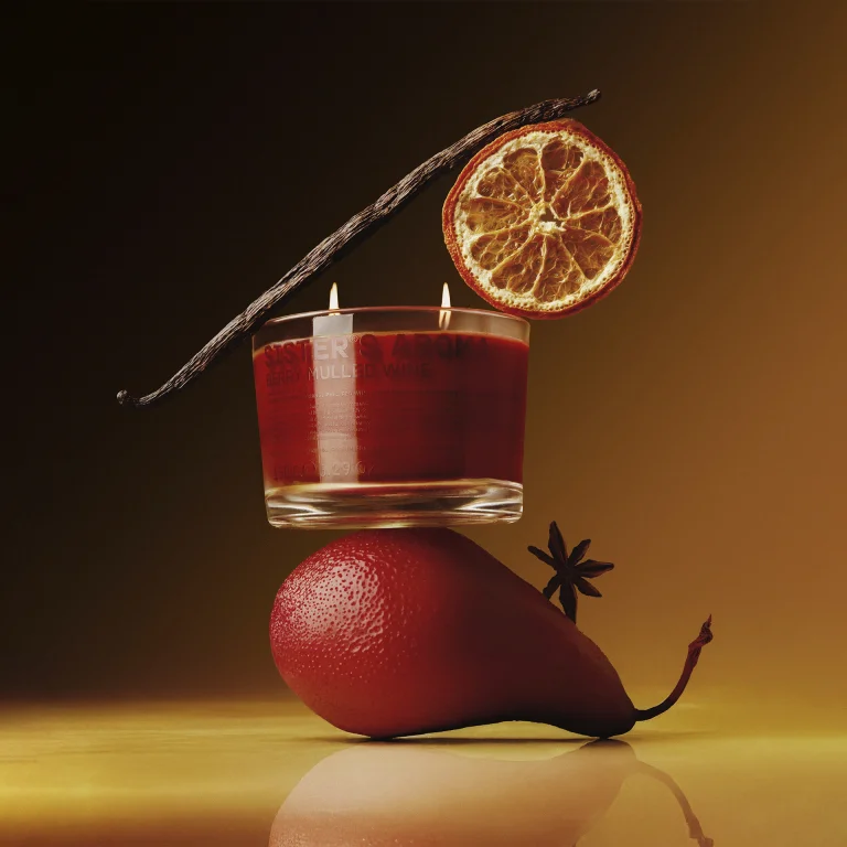 Ароматическая свечка BERRY MULLED WINE