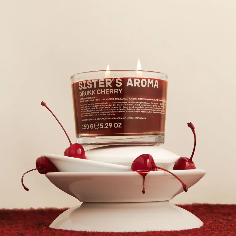 Ароматическая свеча DRUNK CHERRY